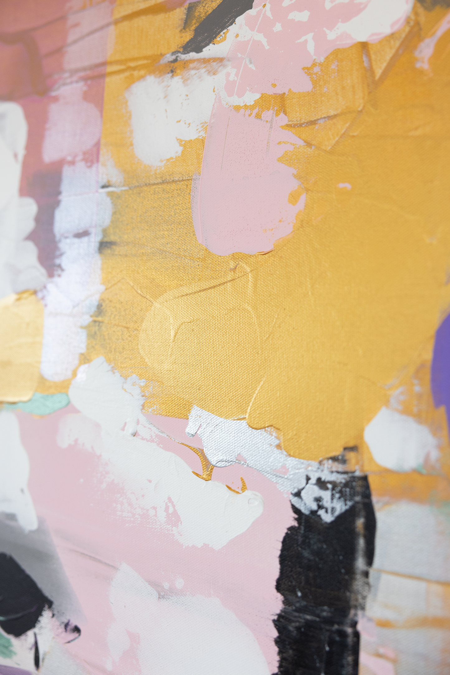 I Won't Fight It (36" x 48")
