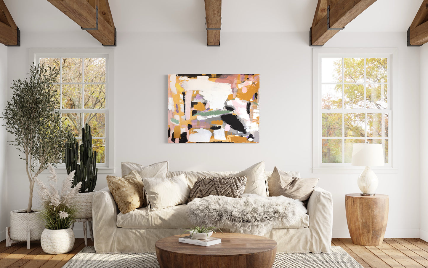 I Won't Fight It (36" x 48")