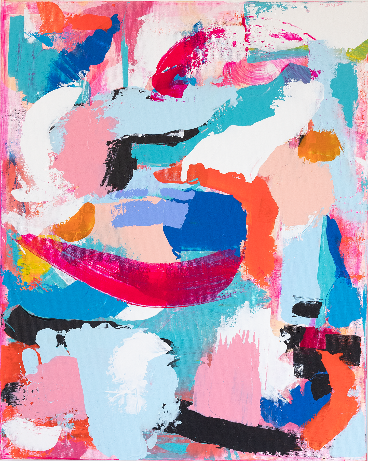 Step Away From The White Noise (18" x 24")